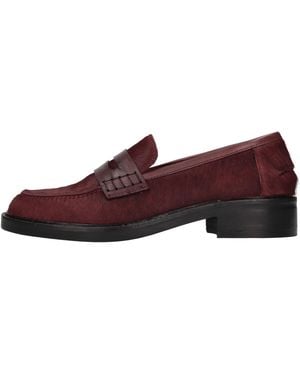 Emanuélle Vee Flat Shoes - Brown