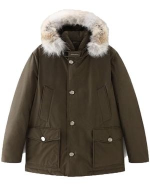 Woolrich Ut0001 Arctic Detachable Anorak Dag Woou0484Mr - Verde