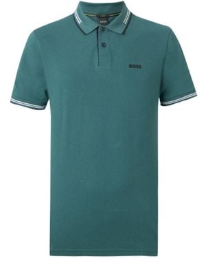 BOSS Polo Paul - Groen