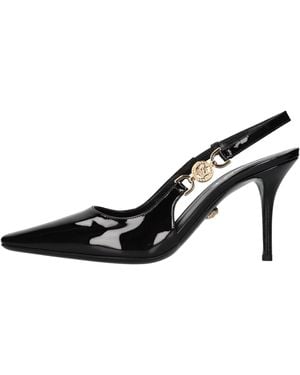 Versace Chaussures Avec Talon Noir