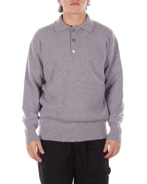 Amaranto Amaranth Knit B9F0032 Fu93M Knitwear - Gray