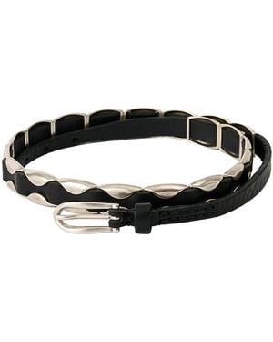 Our Legacy Cinturones De Mujeres - Negro