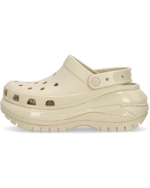 Crocs™ Mule Classic Mega Crush Clog W Hueso Para Mujer - Neutro