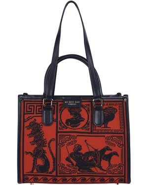 My Best Bags Medium Bag - Red