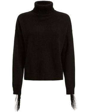 Guess Leonie Roll Neck Ls Sweater Jblk Jet A996 W2Br32 Z2Wx0 - Negro
