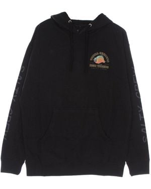 Salty Crew Chompin Hooded Fleece Hoodie - Black
