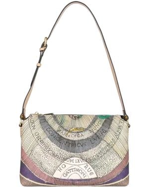 Gattinoni Planetarium Crossbody Bag Pvc - White