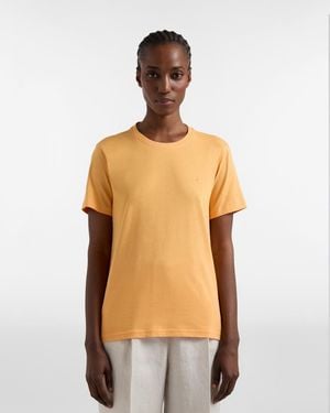 Harmont & Blaine Camiseta En Algodon Mujer Naranja - Multicolor
