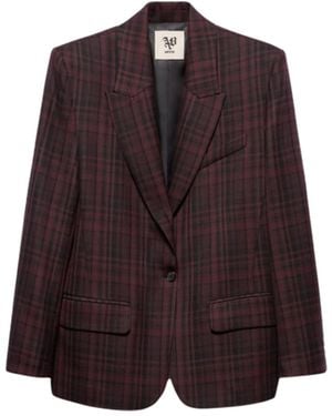 Aniye By Jacket Monopetto Over - Purple