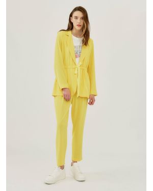 Silvian Heach Pgp22247 Pants - Yellow