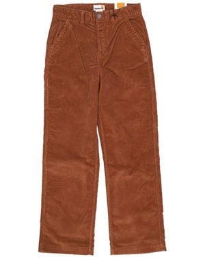 Timberland Long Work Cord Pant - Brown