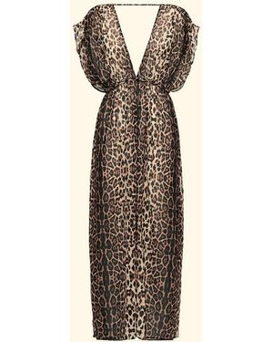 EFFEK Vestido Largo Mujer Fantasia - Neutro