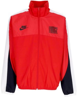 Nike Windbreaker Starting 5 Woven Jacket - Red