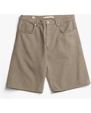 Norse Projects Kcrshavn Relaxed 5 Pocket Resist Dyed Twill Short - Natural