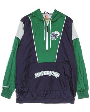 Mitchell & Ness Pull-On Windbreaker Nba Highlight Reel Windbreaker Hardwood Classics Dalmav - Green