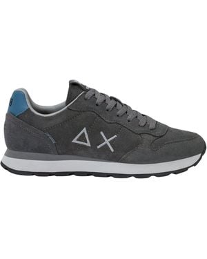 Sun 68 Sneaker Tom Suede - Schwarz