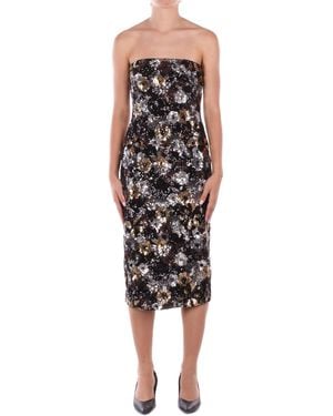 Max Mara Vrouw Jurk 252626044600 001 Zwarte Dienblad