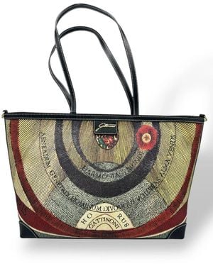 Gattinoni Borsa Planetarium L. Shopping Pvc - Black