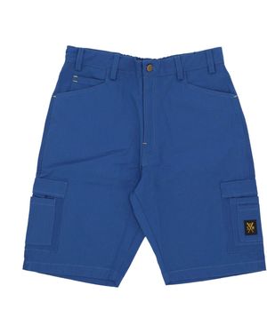 5TATE OF MIND Retrofuture Combat Shorts Short Homme Bleu