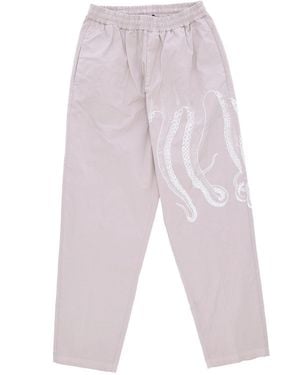 Octopus Long Side Jogger Pant - Gray