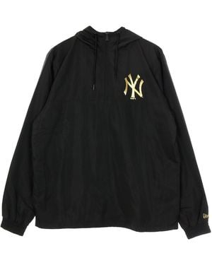 KTZ Pull-On Windbreaker Mlb Metallic Windbreaker Neyyan - Black