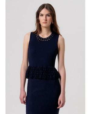 Fracomina Top Mujer Darkblue - Azul