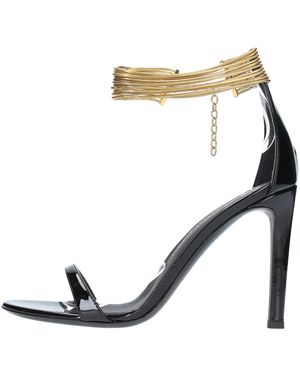 Giuseppe Zanotti Zwarte Sandalen - Meerkleurig