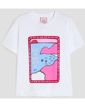 Pennyblack Cotton T-Shirt With Embroideries - White