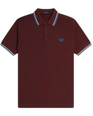Fred Perry T-Shirts And Polos Bordeaux - Red