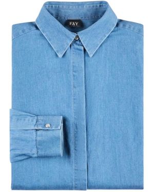 Fay Shirts - Blue