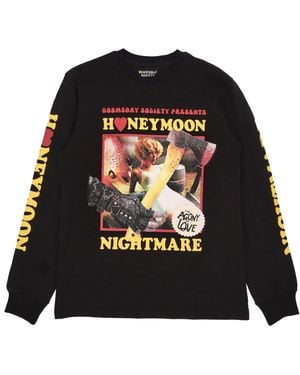 Doomsday Honeymoon Herren Langarm-T-Shirt L/Tee Schwarz