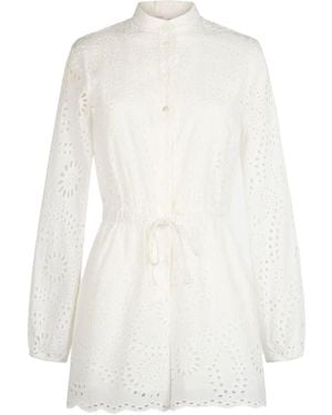MC2 Saint Barth Dress Girasoli Bianco Julian 04227F - White