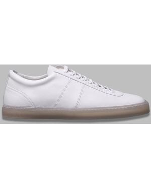 Lemaire Linoleum Basic Laced Up Sneakers - Gray