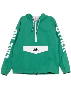Kappa Authentic Pull-On Windbreaker Baspar - Green