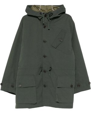 Universal Works Boston Parka Recycled Nylon Ripstop - Green