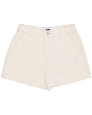 Obey Short Pants W Dania Short - Natural