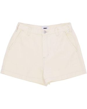 Obey Short Pants W Dania Short - Natural