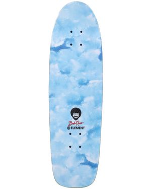 Element Happy Clouds Cruiser Assembled Skateboard - Blue