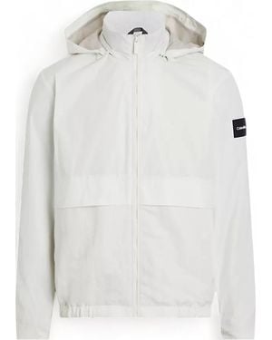Calvin Klein With Stackable Hood; K10K112786Cga - White