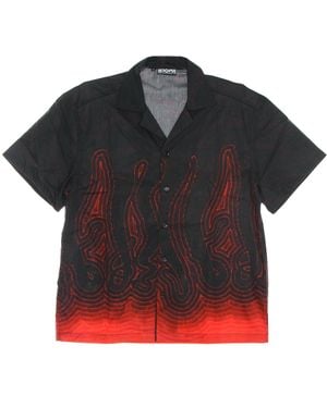 Octopus Short Sleeve Shirt Abyss Shirt - Black