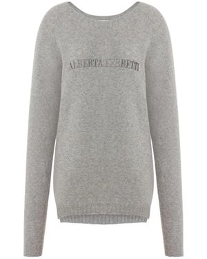 Alberta Ferretti Breikleding Voor - Grijs