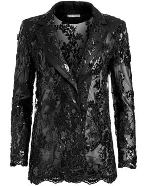 Alice + Olivia Judith Blazer - Zwart