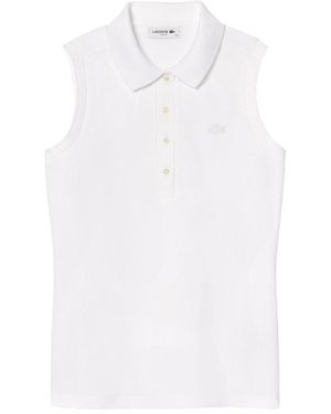Lacoste T-Shirt En Polo Bianco - Wit