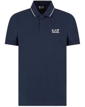 EA7 T-Shirts Et Polo Bleu
