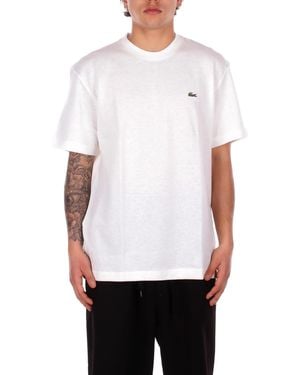 Lacoste Camiseta Y Polo Farina - Blanco