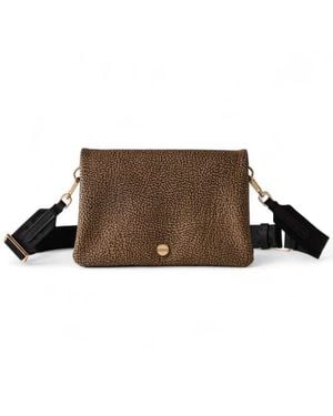 Borbonese Bolso De Hombro Soft - Marrón