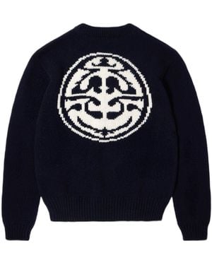 Edwin Jersey Ellis Sweater - Azul