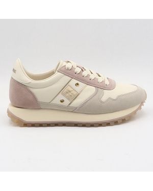 Blauer Shoes Cream - White