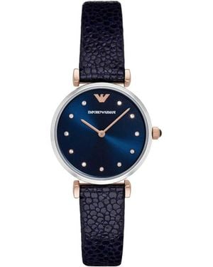 Emporio Armani Uhrzeit Gianni T-Bar Ar1989 - Blau