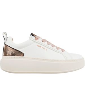 Alexander Smith Sxbchsw-6789-Wnu Cuir Blanc Pour Femmes